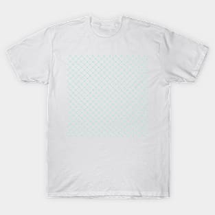 Dotted Grid 45 Mint Green T-Shirt